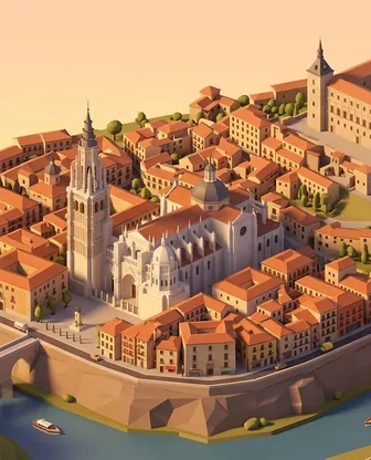 Illustration for 2 Days in Toledo — Romance