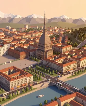 Illustration for 3 Days in Turin — Culture & History