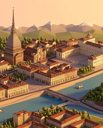 Illustration for 2 Days in Turin — Romance