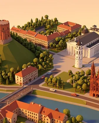 Illustration for 2 Days in Vilnius — Romance