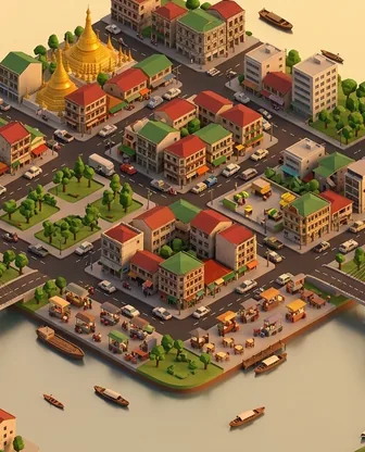 Illustration for 2 Days in Yangon — Food & Wine