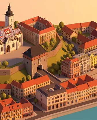 Illustration for 3 Days in Zagreb — Family with Kids