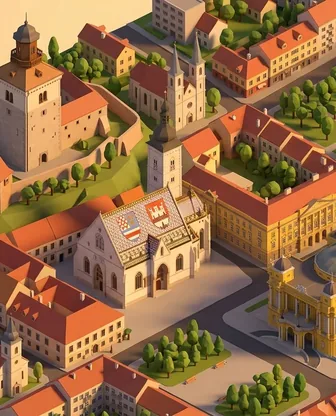 Illustration for 2 Days in Zagreb — Romance