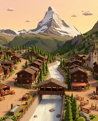 Illustration for 2 Days in Zermatt — Food & Wine